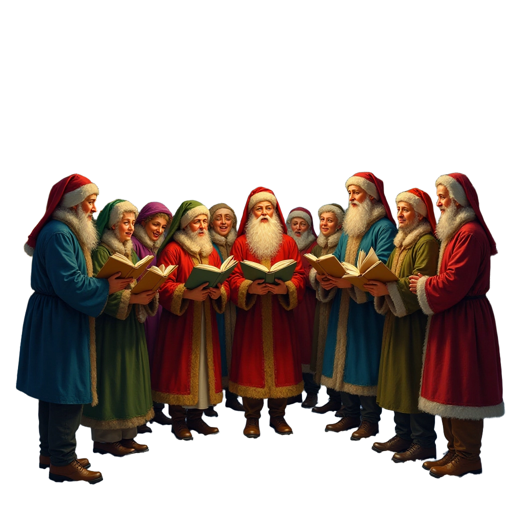 Christmas Caroling Choir